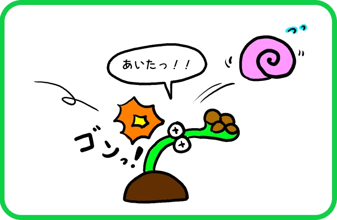 かたつむりの殻ころりん2