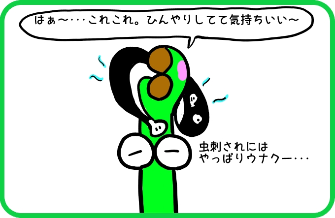 虫刺されには3