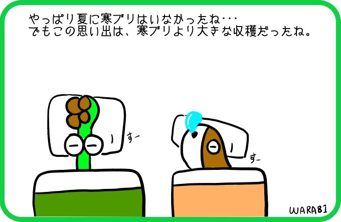 寒ブリよりも4