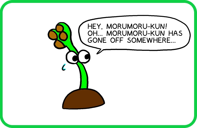 Morumoru-kun and Rakkyo 1