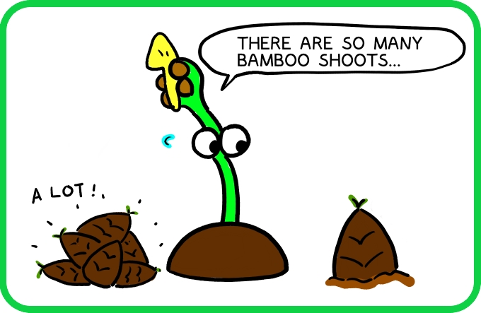 Something that isn't bamboo shoots1