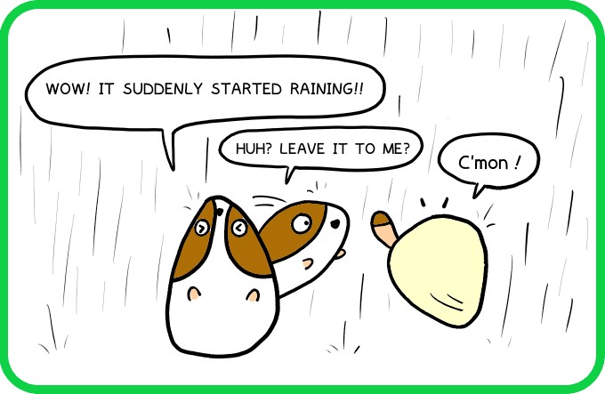 Sudden rain is no problem2