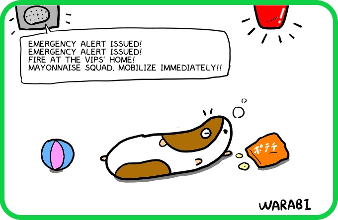 How to put out a fire３