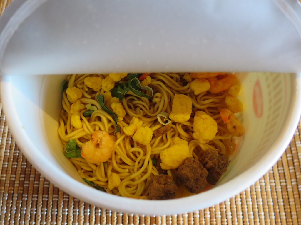 完全メシ 汁なし カップヌードル味焼きそば6